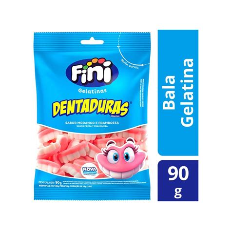 Balas De Gelatina Fini Dentaduras G Shopee Brasil