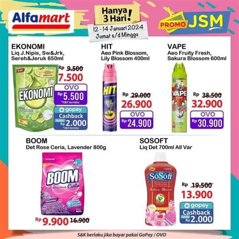 Promo Jsm Alfamart Januari Beli Gratis Harga Hemat