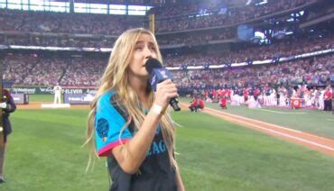 Ingrid Andress Sings Worst National Anthem Of All Time At Home