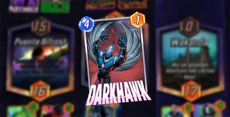 Marvel Snap Los Mejores Mazos Con Darkhawk Una Carta De Doble Filo