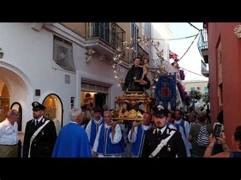 Festa Patronale Ad Anacapri La Processione Di Sant Antonio YouTube