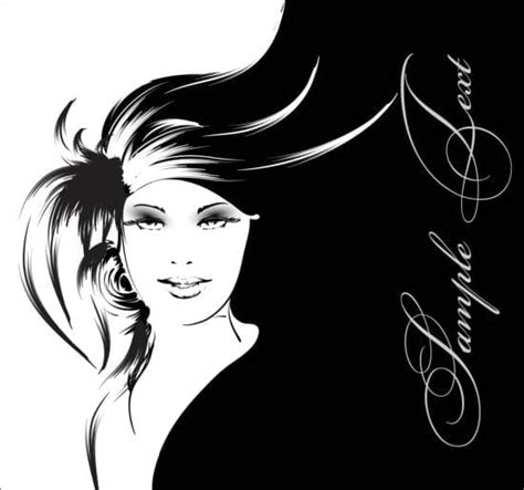 Fashion Woman Cover Design Vectors Eps Uidownload