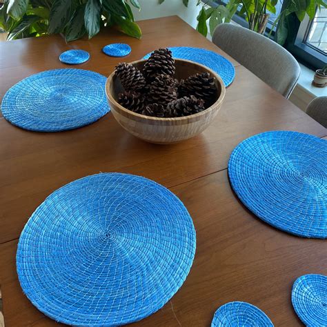 Natural Placemats And Coasters Set Of 8 54kibo