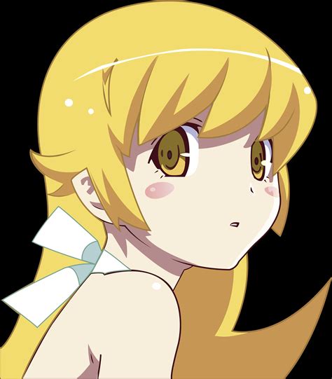 Blonde Anime Character Portrait Png Image
