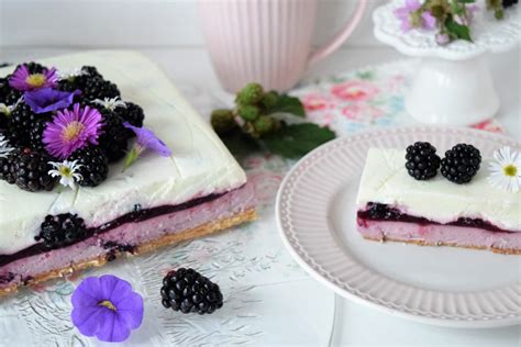 No Bake Brombeer Torte Blackforestkitchenblog