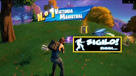 Fortnite Victoria Sigilosa Cumpliendo Desafios Rapidos Youtube