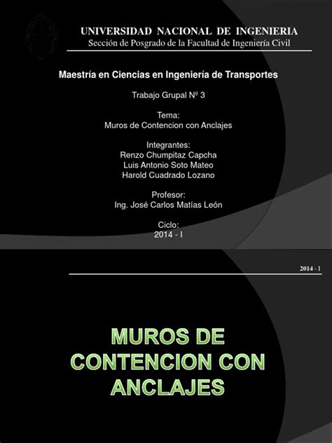 PDF Muros De Contencion Con Anclajes R7 DOKUMEN TIPS