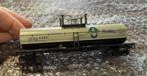 Staley Chemical Ft Chemical Tank Car Athearn Ho Scale Ebay