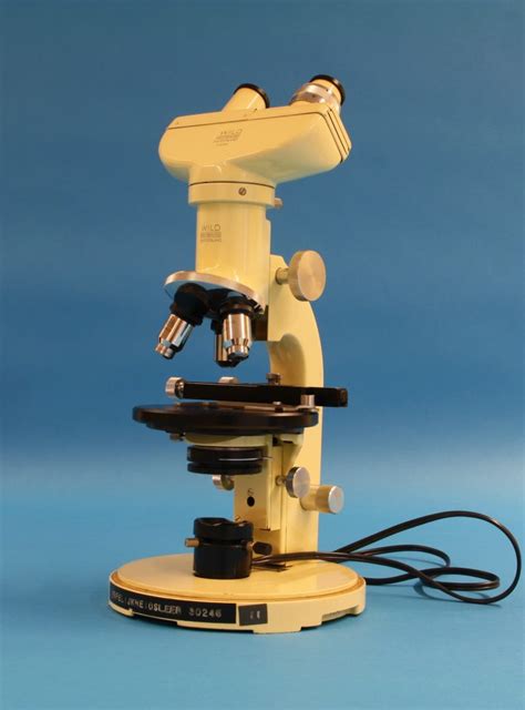 Compound Achromatic Microscope Stand M Stichting Voor Historische