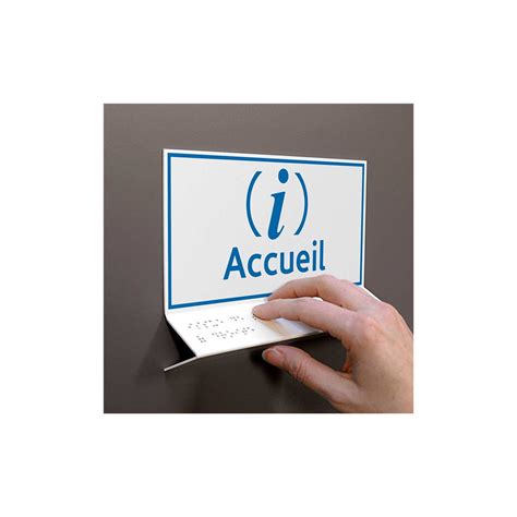 Support Braille Pour Signal Tique Accueil Direct Signal Tique