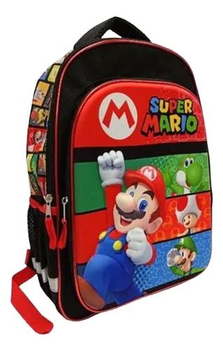 Mochila Escolar Mario Bros Super Mario Nuevo Ni Os Surtido En Venta En