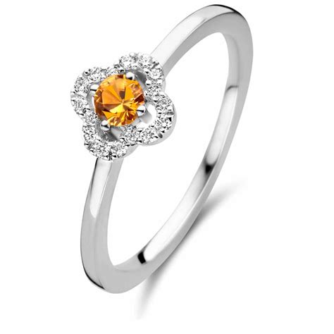 Bague Saphir Orange One More Ka