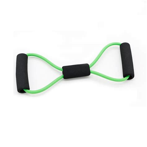 Buy Figure 8 Exercise Band Rubber Gym Strength Trainer Resistance Band