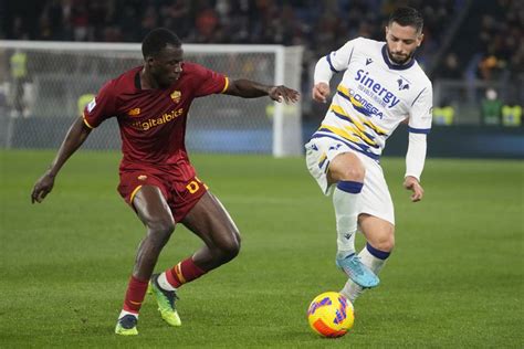 Man Of The Match AS Roma Vs Hellas Verona Gianluca Caprari Bola Net