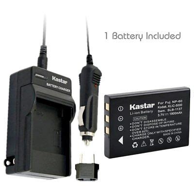 FNP60 Battery Or Regular Charger For PENTAX Optio 330 330RS 430