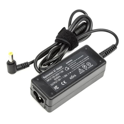 Laptop Charger V A Ac Power Adapter Fits Acer Aspire One Models