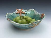 Breaking Waves Ceramic Serving Bowl Ideas Bowl Ceramics Pottery