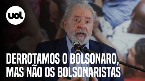 Lula Fala De Ataque A Fam Lia De Moraes Derrotamos O Bolsonaro Mas