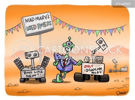 Mars Rover Cartoons and Comics - funny pictures from CartoonStock