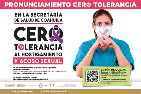 Aplicará Salud Estatal Cero Tolerancia Al Acoso Infonor Diario Digital