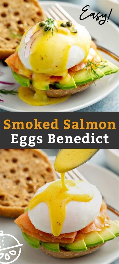 Smoked Salmon Eggs Benedict Lemon Blossoms