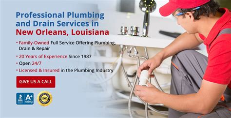 Drain Cleaning Services in New Orleans | Tom's Plumbing and Drain Service, LLC