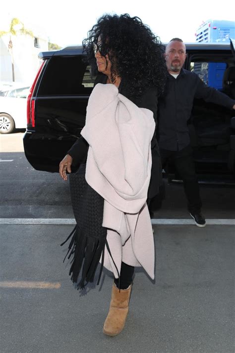 Diana Ross At Lax Airport In Los Angeles 02212018 Hawtcelebs