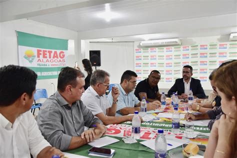 Governo De Alagoas Atende Demandas Da Fetag Em Defesa Da Agricultura