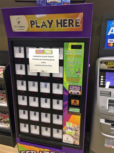 Lottery Rolling Out Hi Tech Vending Machines To Sell Tickets