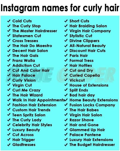 600+ Cute Hair Stylist Instagram Name Ideas And Suggestions