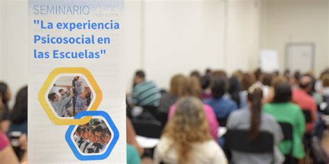 A sala llena se desarrolló el seminario La experiencia psicosocial en