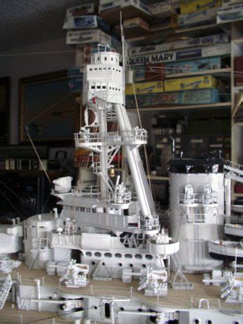 USS Oklahoma Model - James A Flood Artist