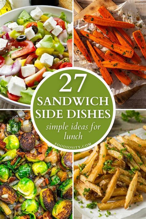 27 Sandwich Side Dishes - Simple Ideas For Lunch | Crockpot side dishes ...