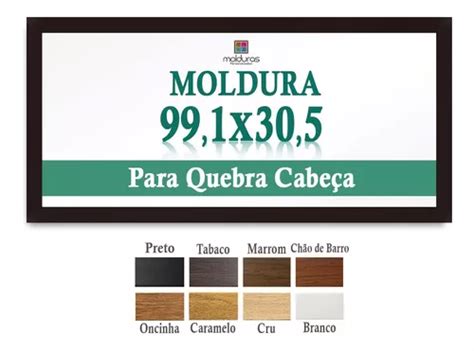 Moldura Quebra Cabeça Panorâmico 99 1 X 30 5 Acetato Parcelamento