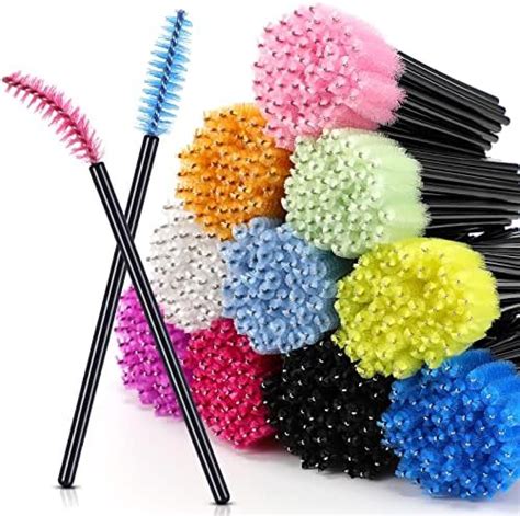 Amazon Eboot Pieces Colored Disposable Mascara Wands Eyelash