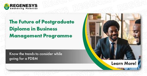 Postgraduate Diploma In Business Management Future Trends