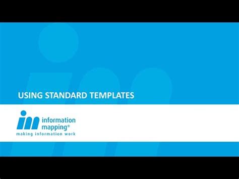 standard templates youtube