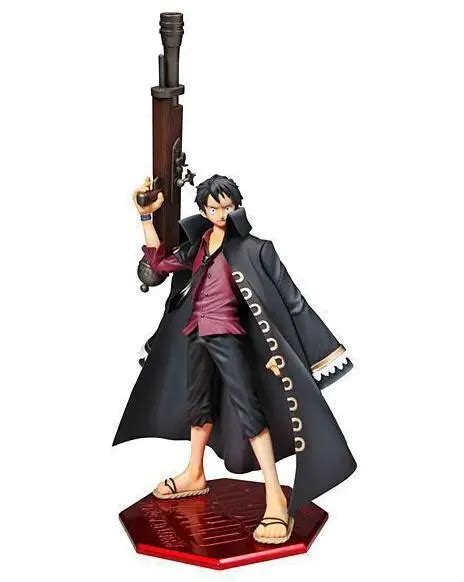 P O P figura de acción de One Piece Luffy con pistola edición fuerte