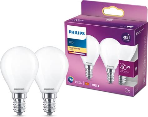 Philips Led Lamp Set Stuks Classic Lustre P Fr E