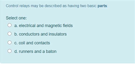 Solved When used to describe control devices, “normally” | Chegg.com