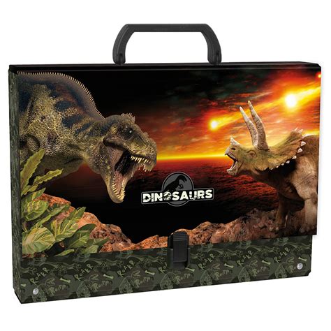 DINOSAUR 18 куфарче с дръжка за момче - Динозавър, 5 см
