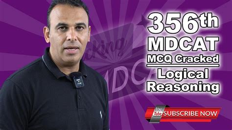 356 LOGICAL REASONING COURSE OF ACTION MDCAT MCQ CRACKED YouTube