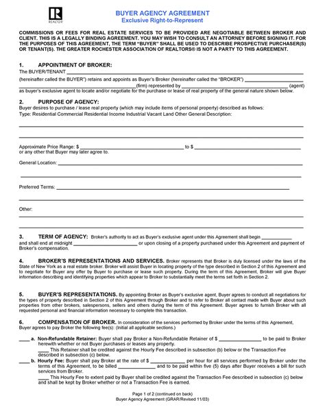 50 Free Agency Agreement Templates MS Word ᐅ TemplateLab