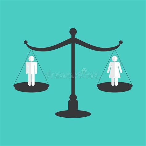 Abstract Concept Of Gender Equality Stock Illustration Illustration