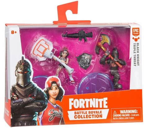 Набор игровых фигурок Fortnite BLACK KNIGHT & TRIPLE THREAT ...