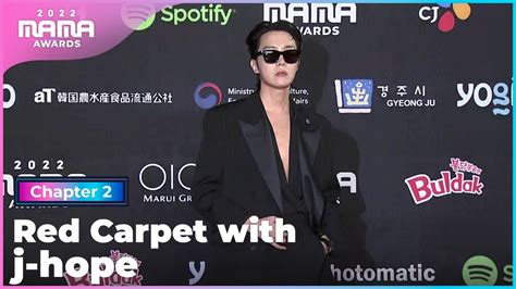 2022 MAMA Red Carpet with j hope Mnet 221130 방송 YouTube