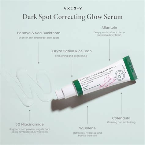 Axis Y Dark Spot Correcting Glow Serum 50ml Korean Cosmetics Skin