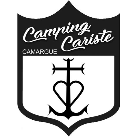 Sticker Autocollant Blason Camping Cariste Camargue X Cm