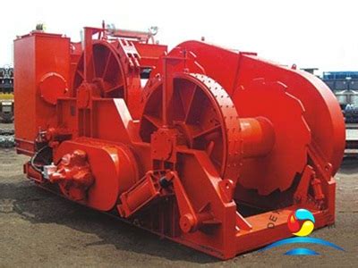 Marine Hydraulic Waterfall Towing And Mooring Winch From China