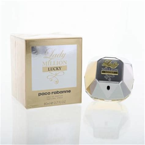 Paco Rabanne WPACO1MILLIONLUCKY27 2.7 oz Paco Rabanne Lady Million Eau ...